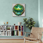 Whimsical Wooden Jigsaw Puzzle- 3D aurora-2