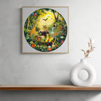 Whimsical Wooden Jigsaw Puzzle- Animal Party