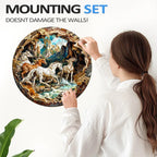 Puzzle en bois fantaisiste - Cheval 3D
