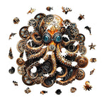 Puzzle en bois fantaisiste - Docteur Octopus Steampunk