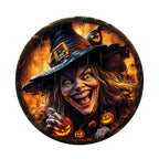 Whimsical Wooden Jigsaw Puzzle- Halloween witch