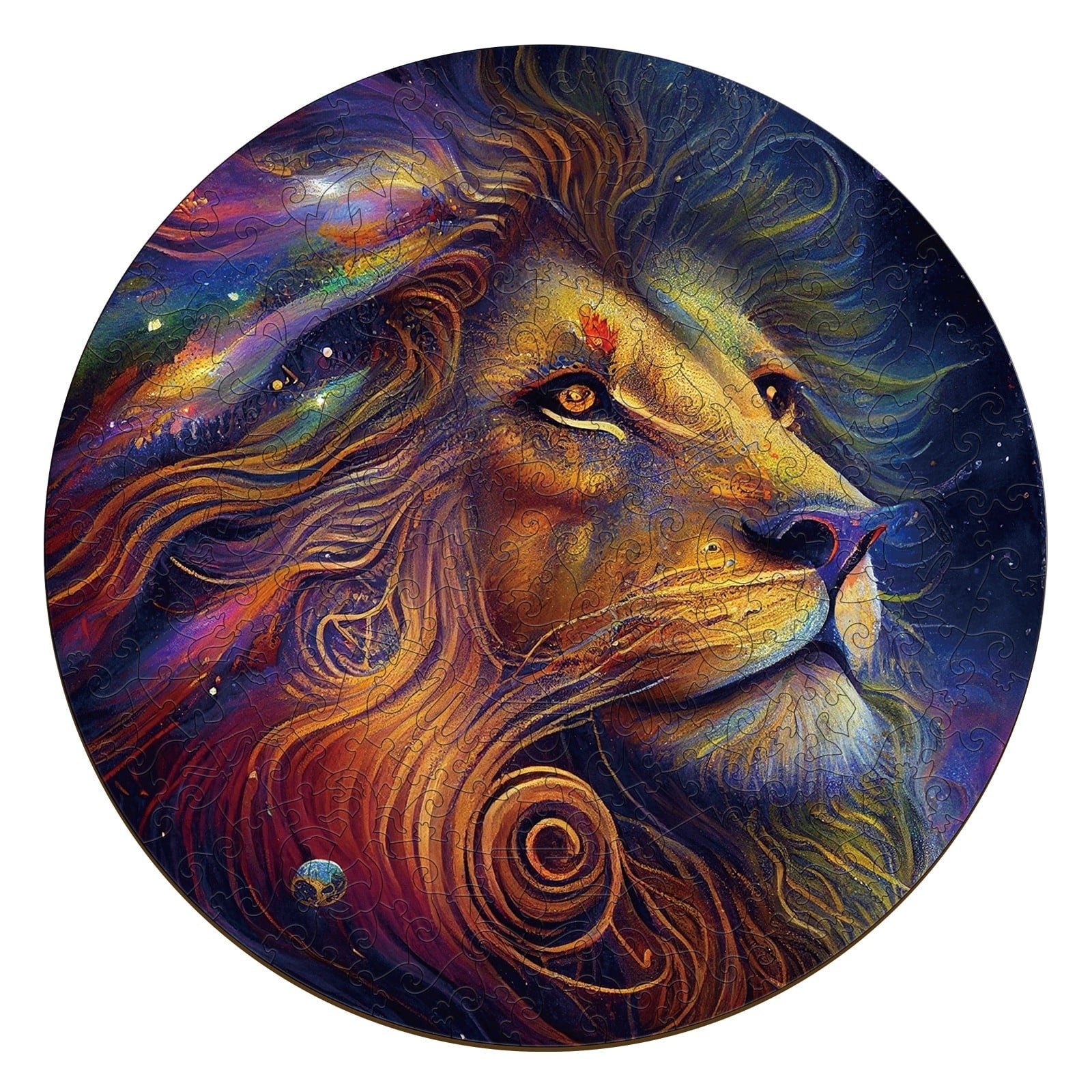 Whimsical Wooden Jigsaw Puzzle-LEO Hauptbild