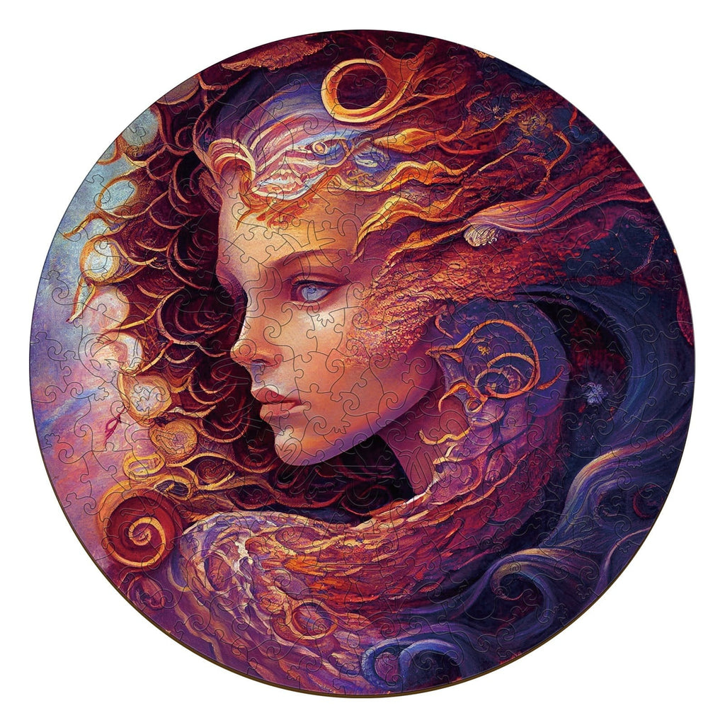 Whimsical Wooden Jigsaw Puzzle- Scorpio