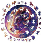 Whimsical Wooden Jigsaw Puzzle- Aries