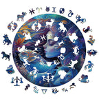 Whimsical Wooden Jigsaw Puzzle-PISCES
