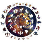 Whimsical Wooden Jigsaw Puzzle-LEO