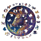Whimsical Wooden Jigsaw Puzzle-  Capricorn