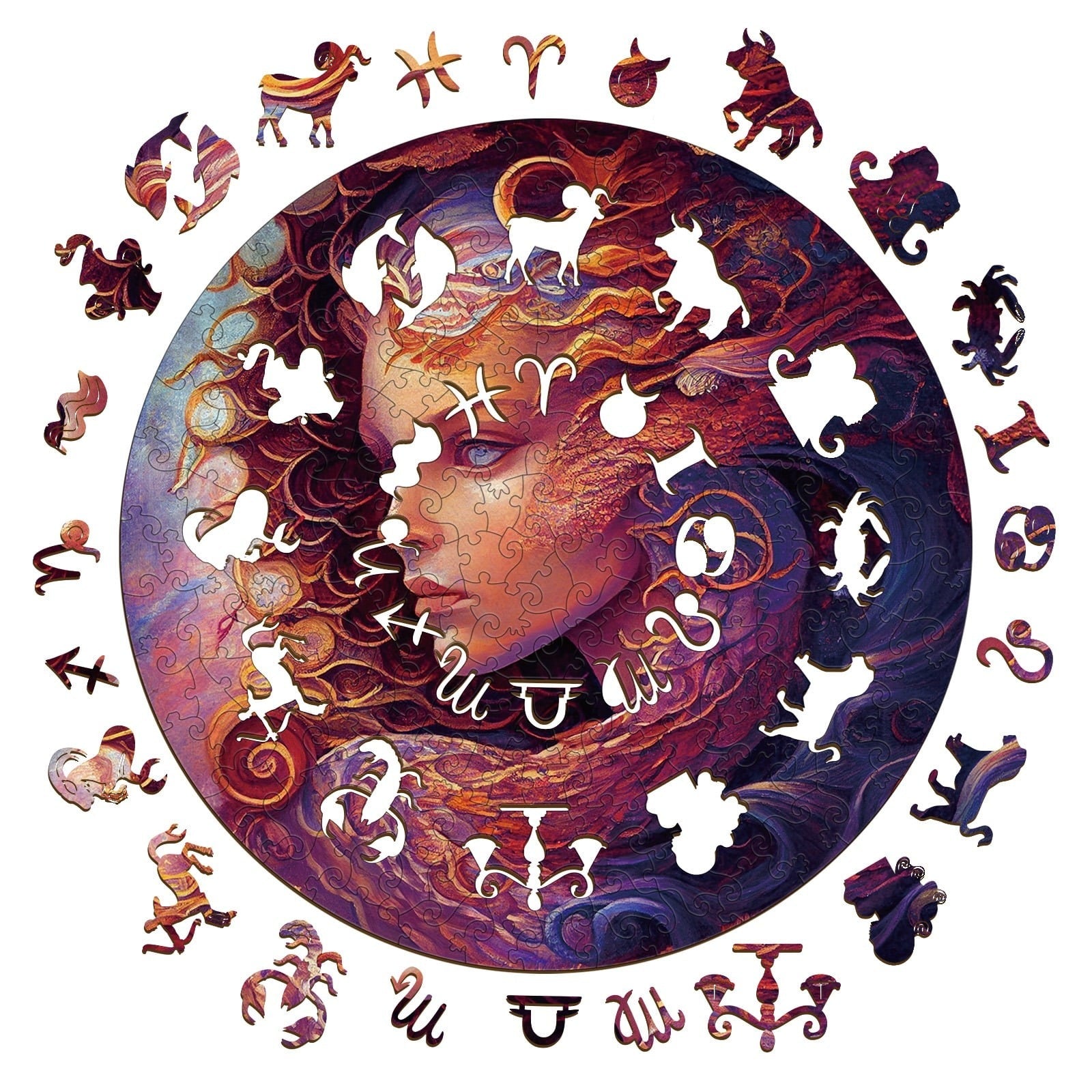 Whimsical Wooden Jigsaw Puzzle- Scorpio Zweitbild