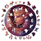 Whimsical Wooden Jigsaw Puzzle- Scorpio