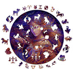 Whimsical Wooden Jigsaw Puzzle-SAGITTARIUS