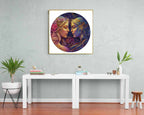 Whimsical Wooden Jigsaw Puzzle-  Gemini 