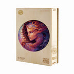 Whimsical Wooden Jigsaw Puzzle- Scorpio