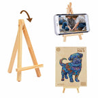 Whimsical Wooden Jigsaw Puzzle - Cute Pug 2 - pickApuzzle
