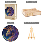 Whimsical Wooden Jigsaw Puzzle-  Capricorn