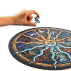 Whimsical Wooden Jigsaw Puzzle-  ZODIAC HOROSCOPE