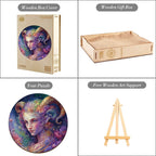 Whimsical Wooden Jigsaw Puzzle-  Taurus