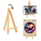 Whimsical Wooden Jigsaw Puzzle - kitten riding dragon - pickApuzzle
