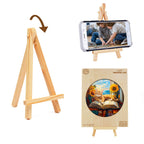 Whimsical Wooden Jigsaw Puzzle - Lazy orange cat - pickApuzzle