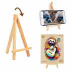 Whimsical Wooden Jigsaw Puzzle-sloth with guitar
