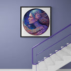 Whimsical Wooden Jigsaw Puzzle-  Cancer