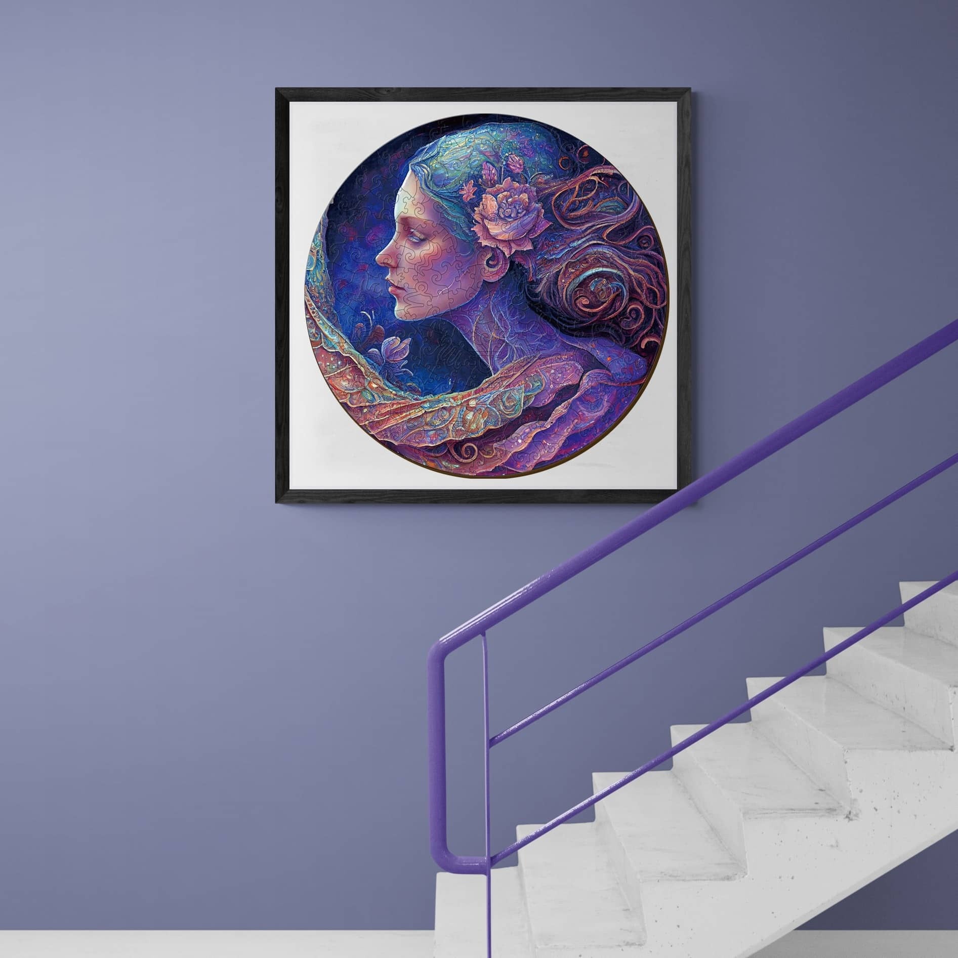 Whimsical Wooden Jigsaw Puzzle-  Cancer