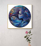 Whimsical Wooden Jigsaw Puzzle-PISCES