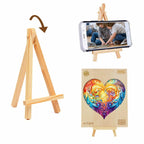 Whimsical Wooden Jigsaw Puzzle- sweet heart