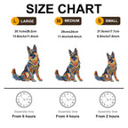 Whimsical Wooden Jigsaw Puzzle - Handsome German Shepherd - pickApuzzle
