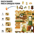 Whimsical Wooden Jigsaw Puzzle- Afternoon Tea Joy
