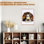 Whimsical Wooden Jigsaw Puzzle - Black Cat Tales - pickApuzzle