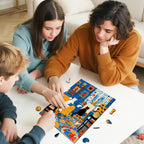 Whimsical Wooden Jigsaw Puzzle - Cats Art Studio - pickApuzzle
