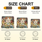 Whimsical Wooden Jigsaw Puzzle - Taj Mahal Tour - pickApuzzle