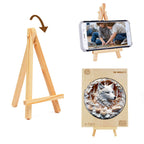 Whimsical Wooden Jigsaw Puzzle - 3D Wolf - 1 - pickApuzzle