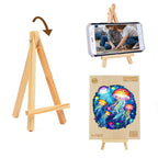 Casse-tête en bois fantaisiste - méduses colorées