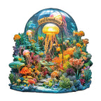 Casse-tête en bois fantaisiste - Serre de corail