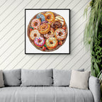 Whimsical Wooden Jigsaw - Donuts Puzzle - pickApuzzle