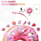 Whimsical Wooden Jigsaw Puzzle - Doughnut - pickApuzzle
