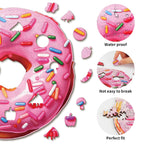 Whimsical Wooden Jigsaw Puzzle - Doughnut - pickApuzzle