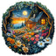 Puzzle en bois fantaisiste - Maison de la Mer Fleurie