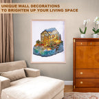 Puzzle en bois fantaisiste - Serre glaciaire