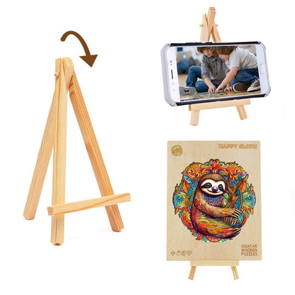 Whimsical Wooden Jigsaw Puzzle-HAPPY SLOTH