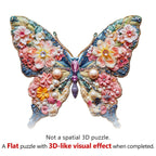 Whimsical Wooden Jigsaw Puzzle - Jewelry Butterfly - pickApuzzle
