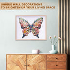 Whimsical Wooden Jigsaw Puzzle - Jewelry Butterfly - pickApuzzle