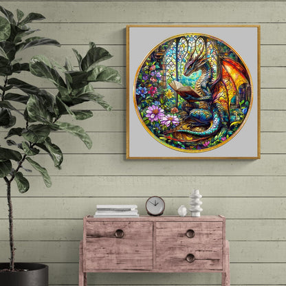 Launisches Holz-Puzzle-Geheimnisvoller Drache