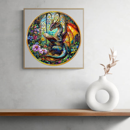 Launisches Holz-Puzzle-Geheimnisvoller Drache