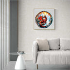 Whimsical Wooden Jigsaw Puzzle - Crimson King - pickApuzzle