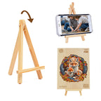 Whimsical Wooden Jigsaw Puzzle-Parent-child fox