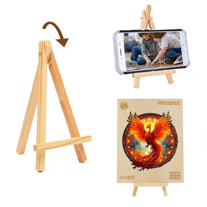 Whimsical Wooden Jigsaw Puzzle-Phoenix