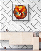 Whimsical Wooden Jigsaw Puzzle-Phoenix