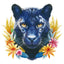 Whimsical Wooden Jigsaw Puzzle - Resolute Black Panther - pickApuzzle